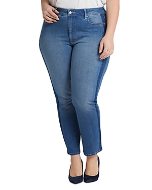 Nydj Plus Size Marilyn Jeans In Azurewave