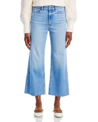 Anessa High Rise Ankle Wide Leg Jeans in Helena