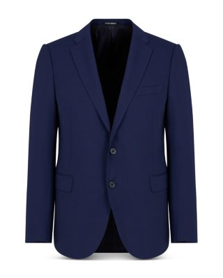Slim Fit Tropical Wool Jacket