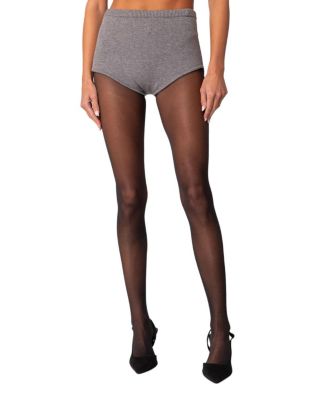 Edikted - Comfort Club Knit Micro Shorts