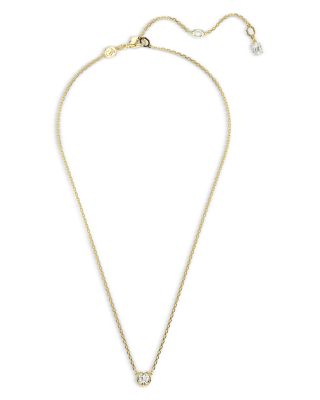 Imber Round Pendant Necklace, 15&amp;quot;