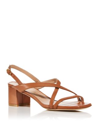 Stuart Weitzman Women's Oasis 50 Block Sandals