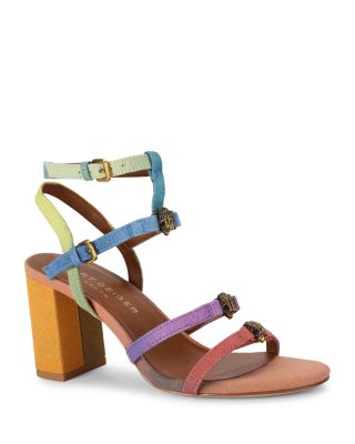 KURT GEIGER LONDON - Women's Hampton Block Heel Gladiator Sandals