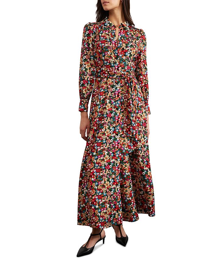 HOBBS LONDON Limited Helmsley Floral Print Maxi Dress | Bloomingdale's