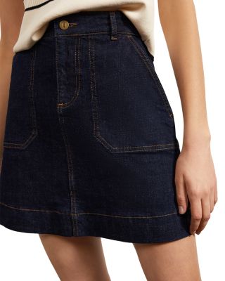 HOBBS LONDON - Limited Lily Denim Mini Skirt