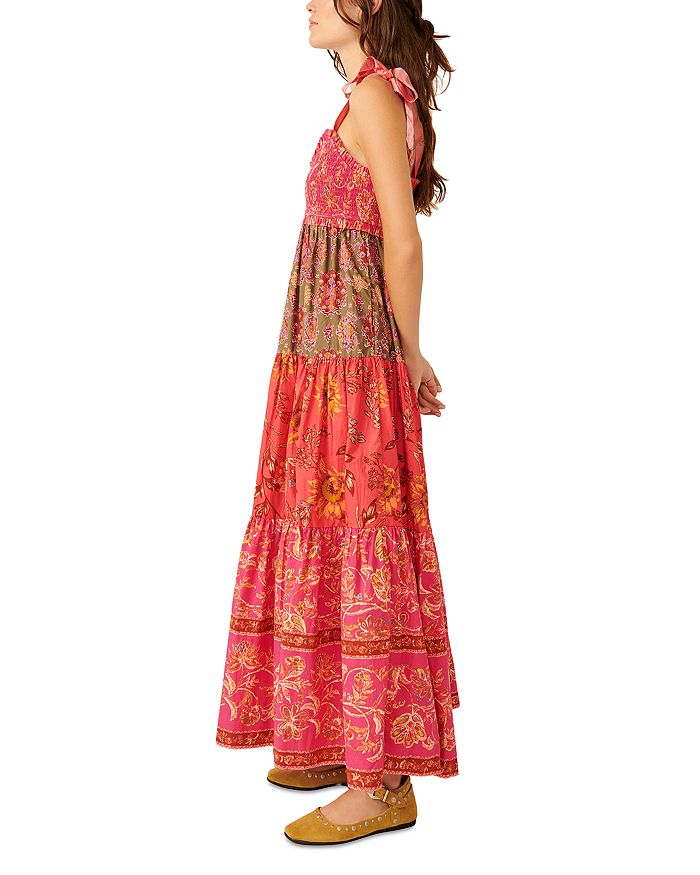Shop Free People Bluebell Maxi Dress In Magenta Combo