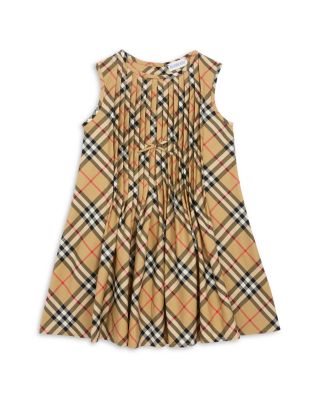 Burberry - Girls' Hettie Check Dress- Little kid, Big Kid