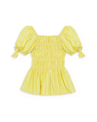 Habitual Kids - Girls' Stripe Smocked Top - Little Kid