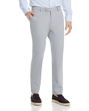 Peter Millar Crown Crafted Surge Performance Tailored Fit Trousers In Gray