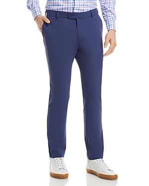 Shop Peter Millar Crown Crafted Surge Performance Tailored Fit Trousers In Navy