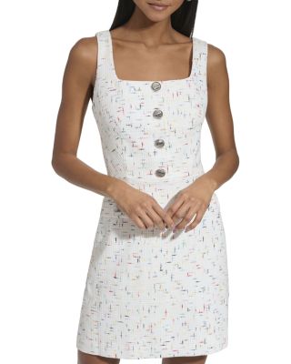 Karl lagerfeld tweed clearance dress