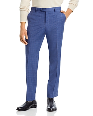Shop John Varvatos Screenweave Slim Fit Suit Pants In Navy