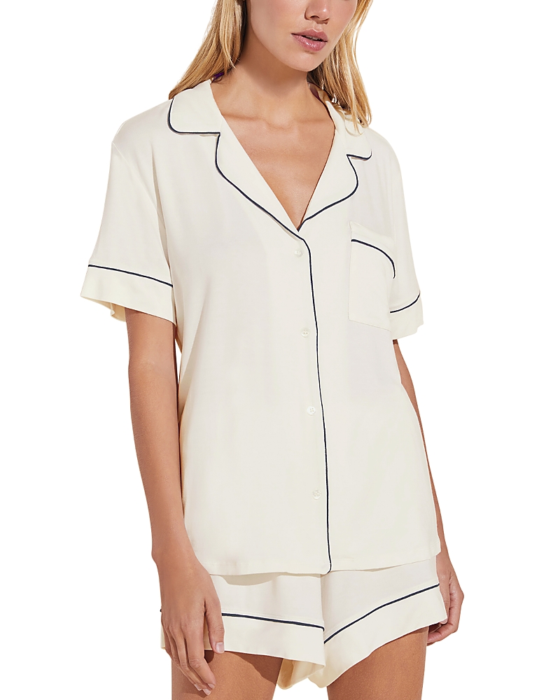 Eberjey Gisele Relaxed Short Sleeve Top & Shorts