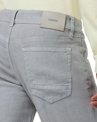 Blake Slim Straight Fit Jeans in Cement Beige