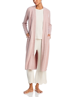 Shop Barefoot Dreams Cozychic Ultra Lite Everything Cardigan In Teaberry