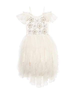Tutu Du Monde Gallery Embroidered Tutu Dress In Milk