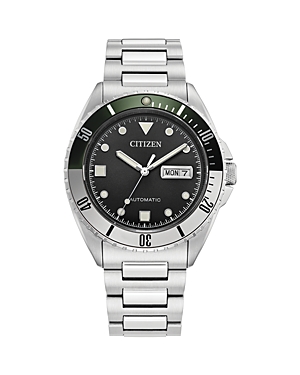 Shop Citizen Sport Luxury Watch, 42mm In Black/silver