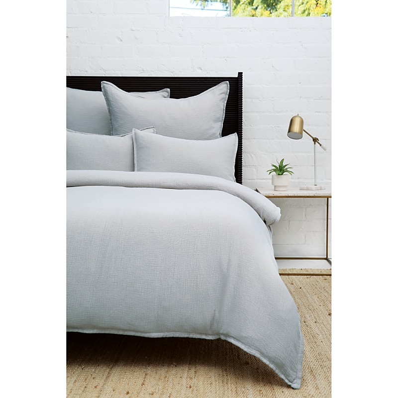 Pom Pom At Home Waverly Duvet Set, Twin In Sea Glass