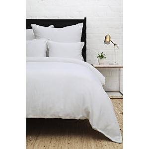 Shop Pom Pom At Home Waverly Duvet Set, Twin In White