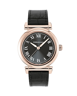 Ferragamo Allure Quartz 36mm In Black