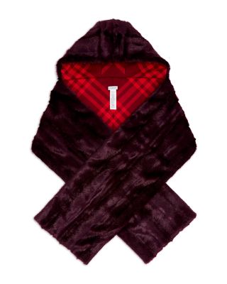 Burberry fur scarf hotsell