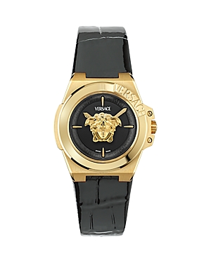 Shop Versace Hera Watch, 37mm In Gold