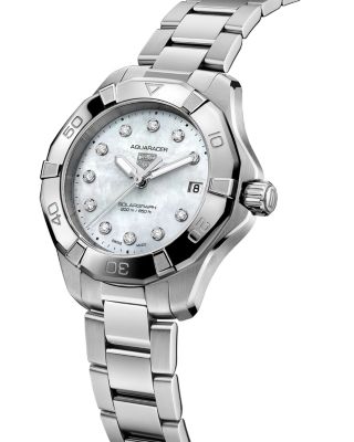 Aquaracer Professional 200 Solargraph & Diamond Watch, 34mm