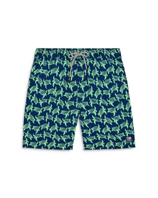 Turtle Print Swim Trunks