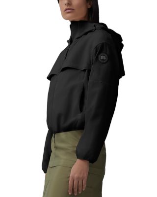 Black Label Sinclair Hooded Cropped Jacket