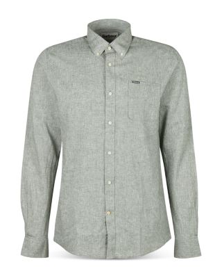 Nelson Tailored Fit Long Sleeve Button Down Shirt