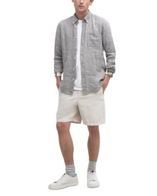 Linton Tailored Fit Long Sleeve Button Down Shirt