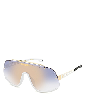 Carrera Shield Sunglasses, 99mm In Gold