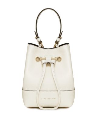 Strathberry - Lana Osette Leather Bucket Bag