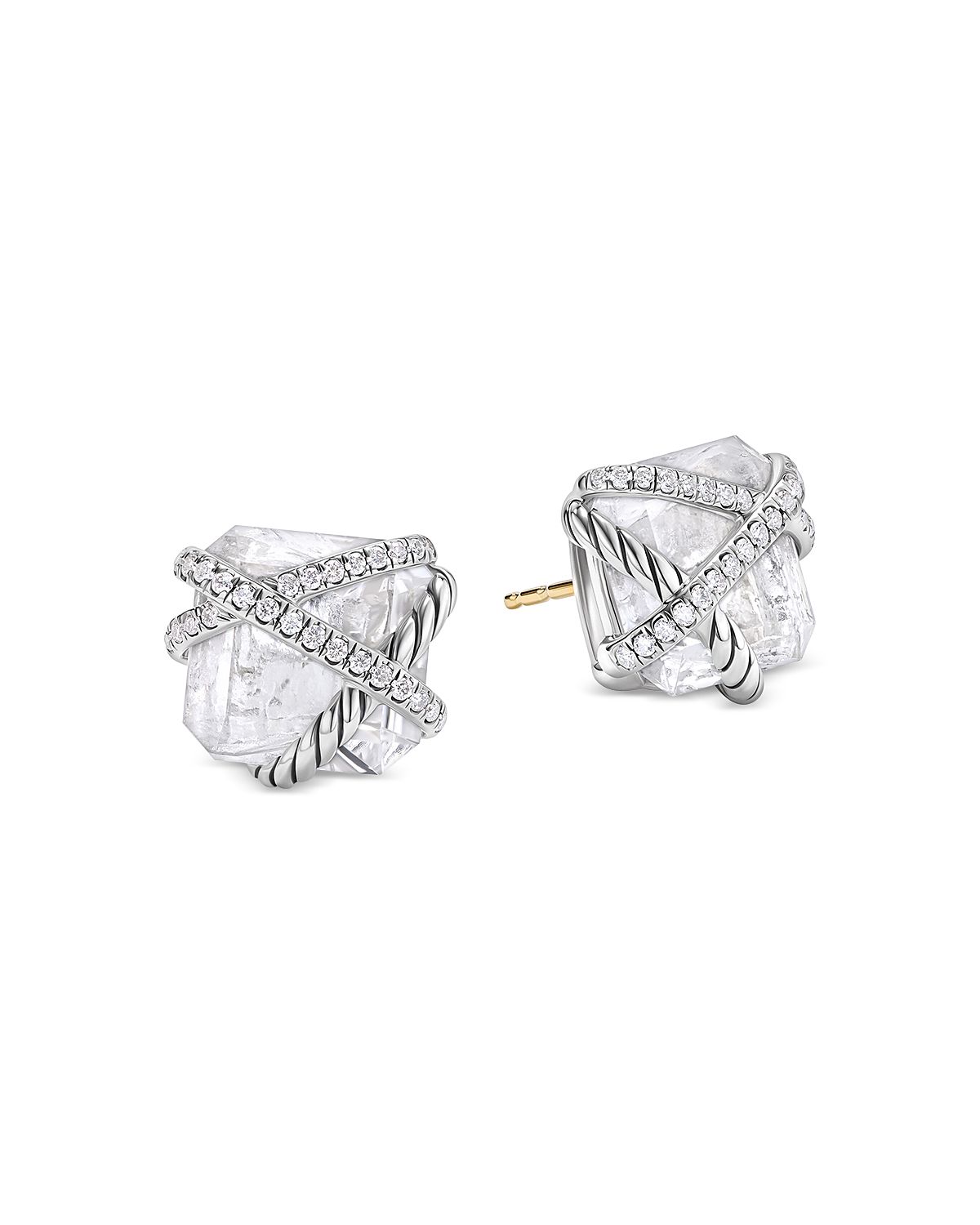 David Yurman Cable Wrap Stud Earrings