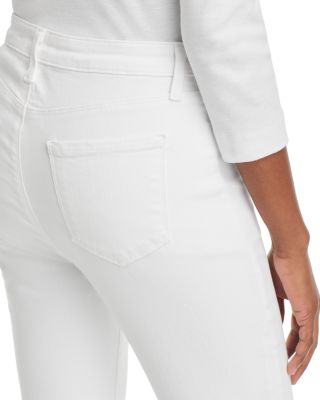 Margot Cropped Jeans in Blanc