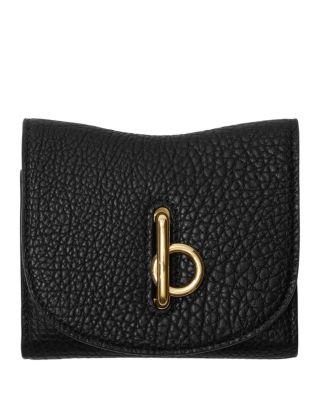 Burberry Rocking Horse Check Compact Leather Wallet