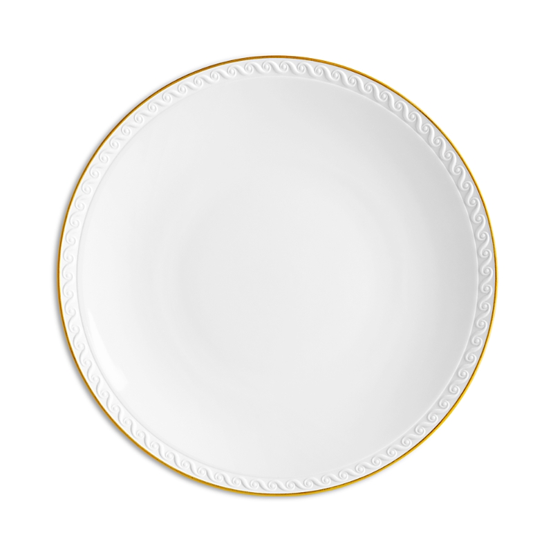L'objet Neptune Porcelain Dessert Plate In White