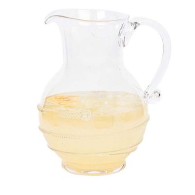 Amalia Glass Round Pitcher