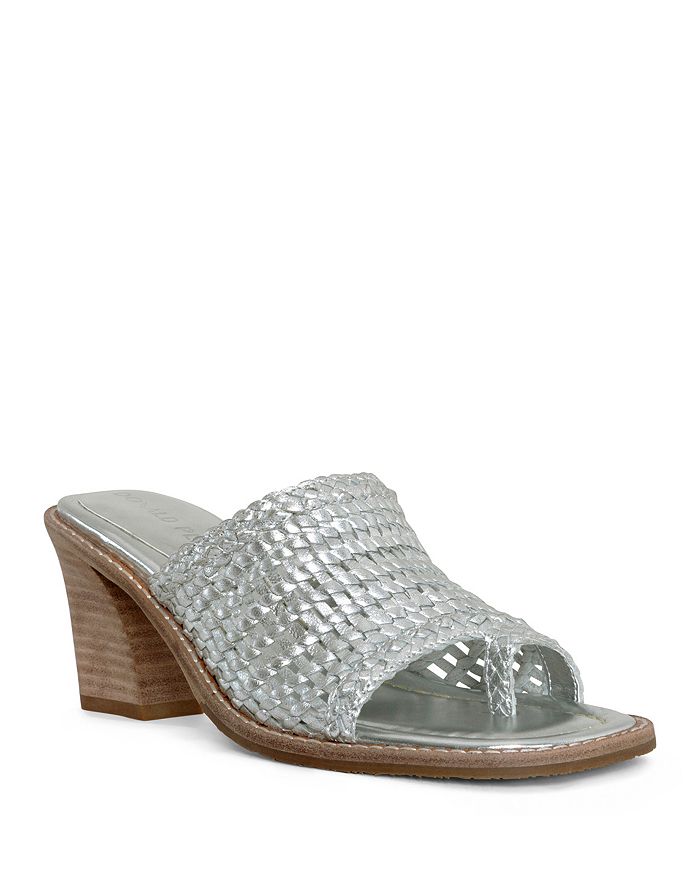 Donald pliner metallic sandals best sale