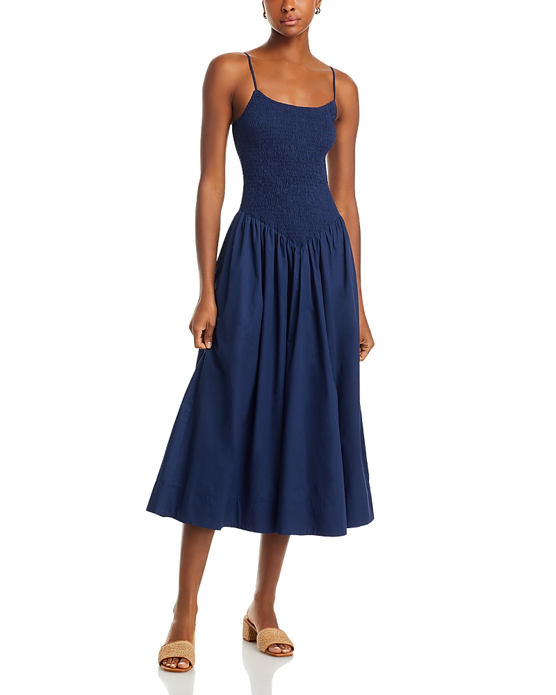 Lucy Paris Hazel Smocked Dropped Waist Dress