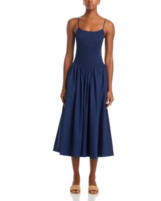 Hazel Smocked Dropped Waist Dress