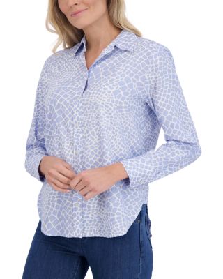 Meghan Giraffe Print Shirt