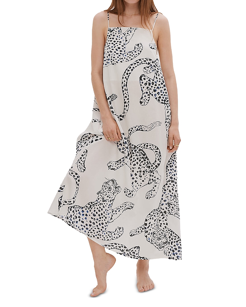 Desmond & Dempsey Jag Square Neck Nightgown