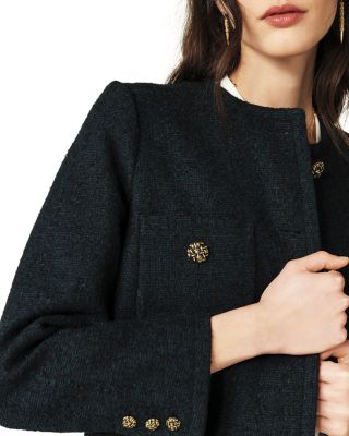 Meredith Cropped Boxy Jacket