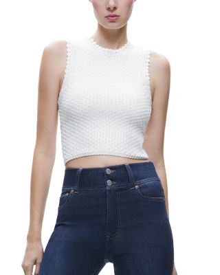 Alice and Olivia - Amity Scalloped Tank