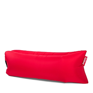 Shop Fatboy Lamzac Inflatable Lounger In Red