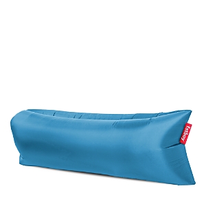 Shop Fatboy Lamzac Inflatable Lounger In Sky Blue