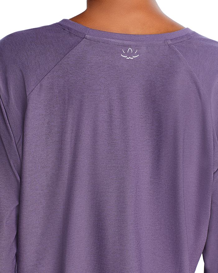 Shop Beyond Yoga Featherweight Daydreamer Pullover In Purple Haze