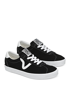 Shop Vans Women's Sport Low Top Sneakers In Black/white