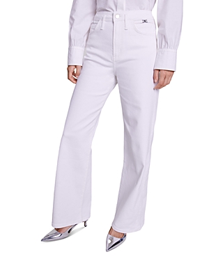 Pantinan High Rise Wide Leg Jeans in White